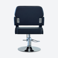 Salon Chair Majesty Black / Silver