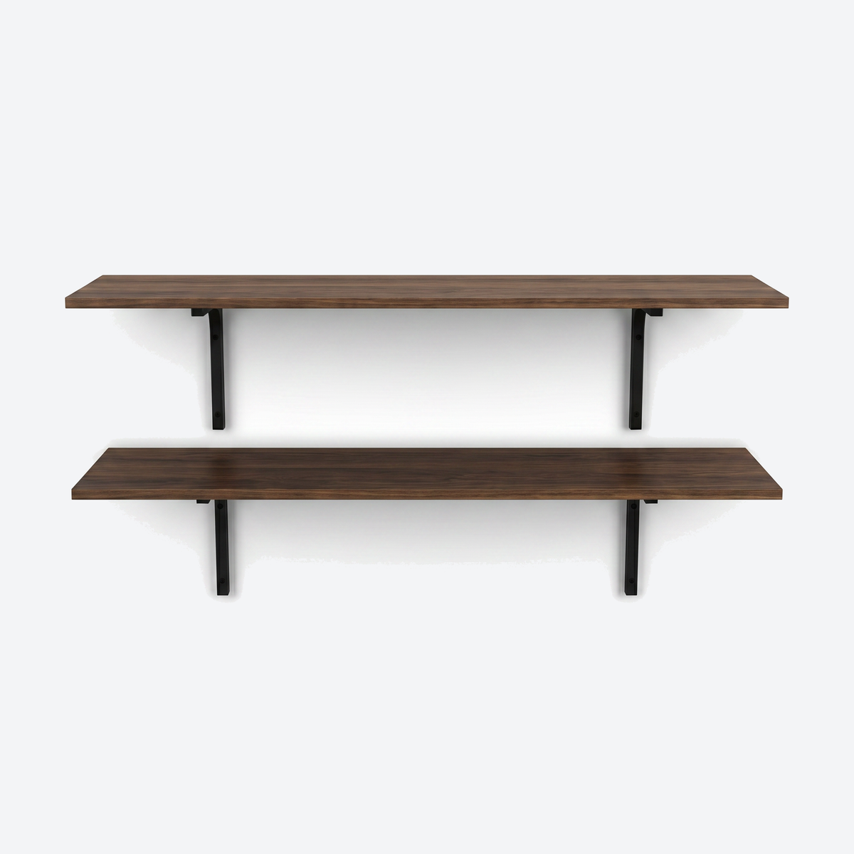 Atelier Shelf Duo Set Black/Wood