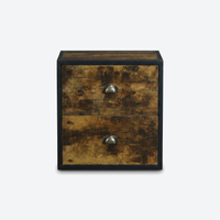 Side Table Atelier Black/Wood