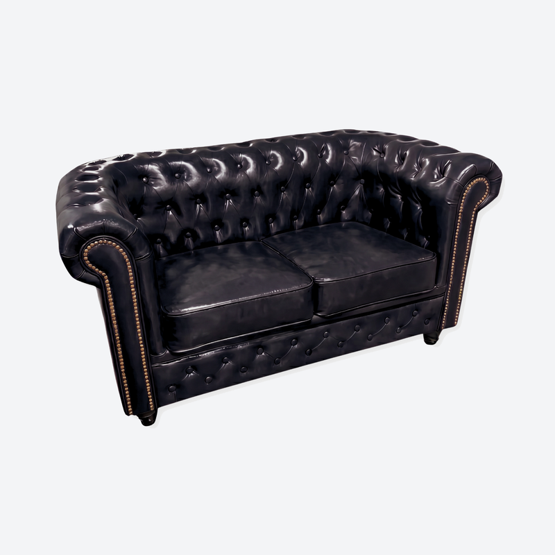 Sofa Chesterfield Compact Black