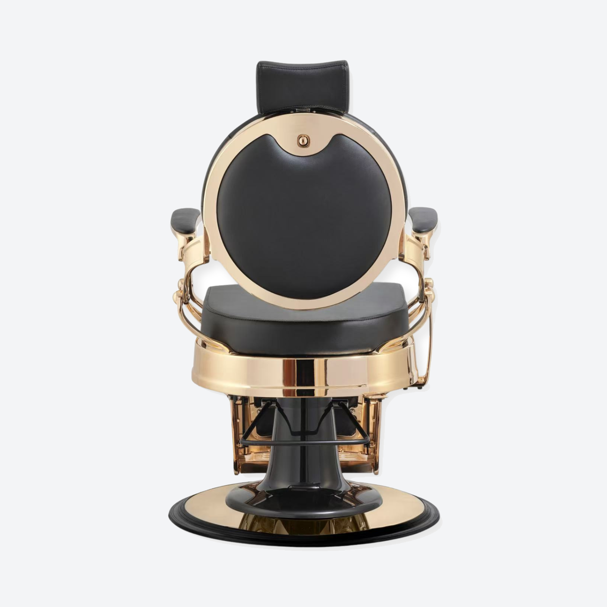 Legend Barber Chair Gold Black