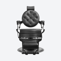 Legend Barber Chair Matte Black