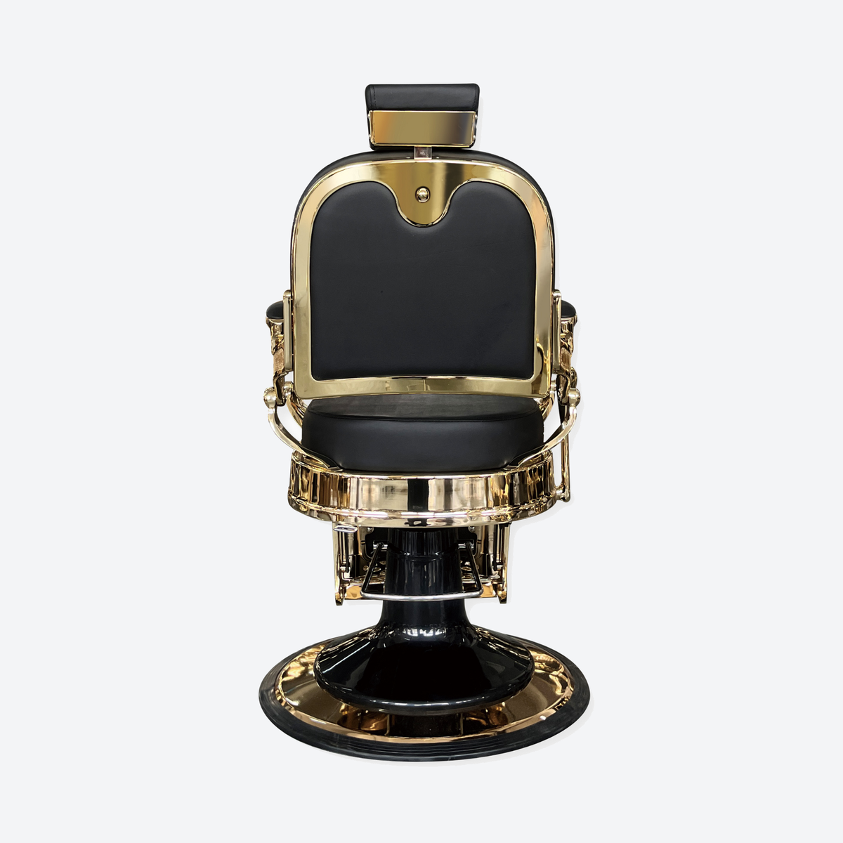 Master Barber Chair Gold Black
