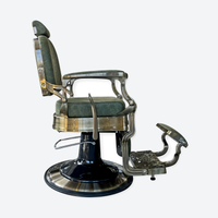 Master Barber Chair Grey Brown