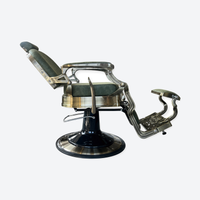 Master Barber Chair Grey Brown