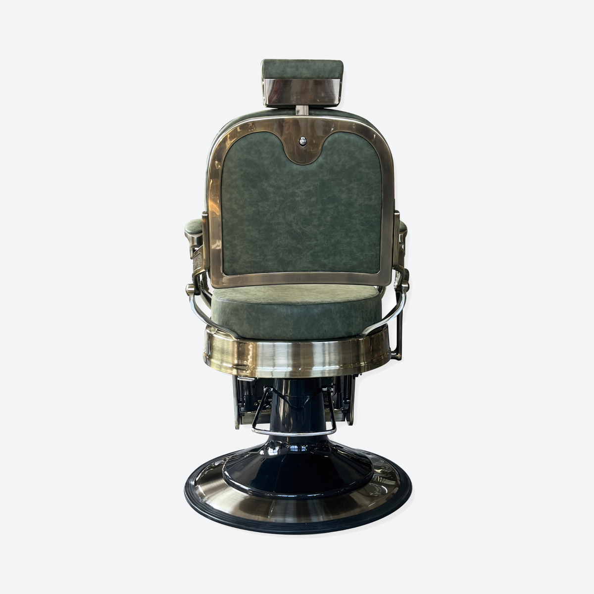 Master Barber Chair Grey Brown