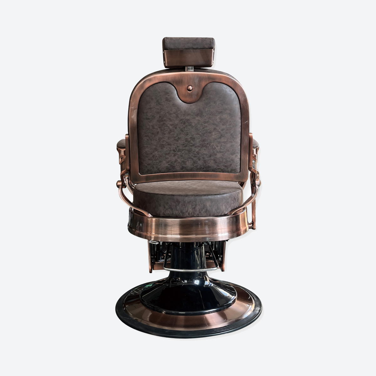 Master Barber Chair Rose Bronze Brown