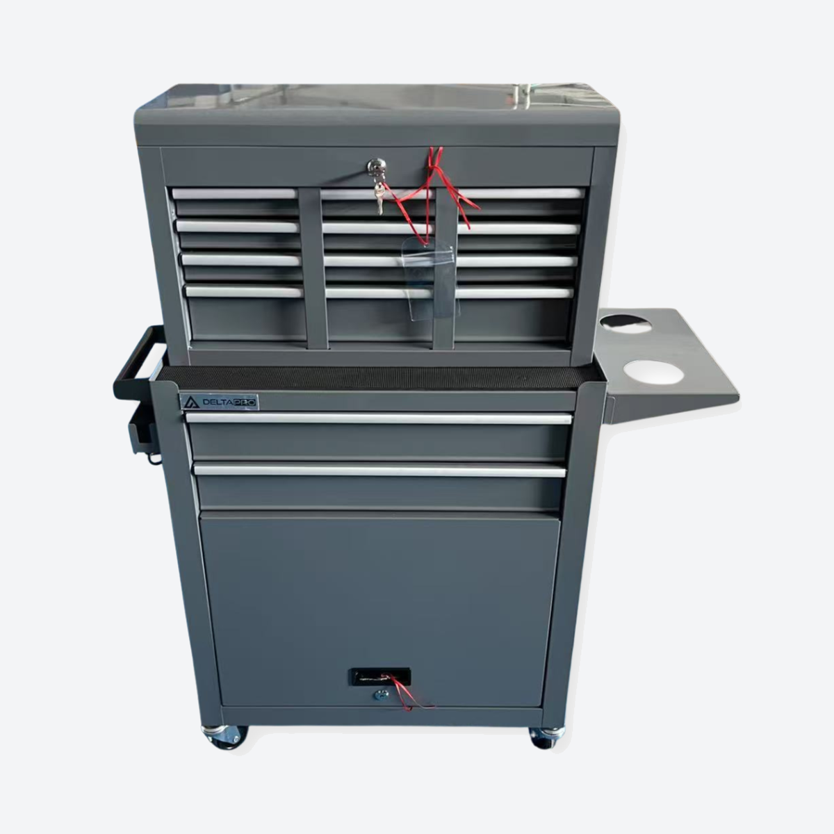 Professional Salon Storage Tool Trolley Grey