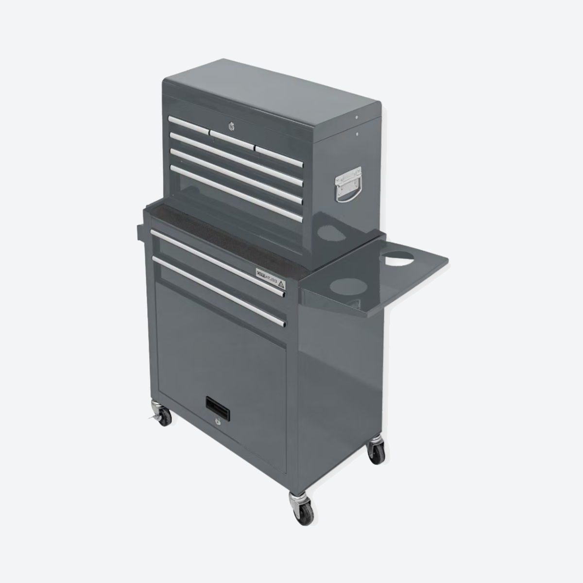 Professional Salon Storage Tool Trolley Grey