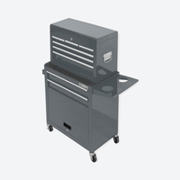 Professional Salon Storage Tool Trolley Grey