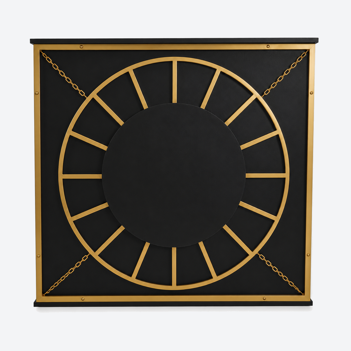 Reception Desk Vintage - DR001 - Black/Gold