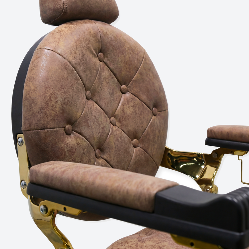 Royal Barber Chair King Brown
