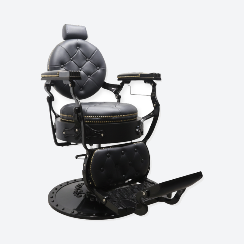 Royal Barber Chair King Gloss Black