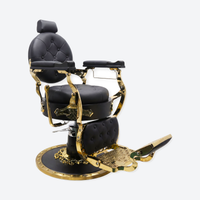 Royal Barber Chair King Gold