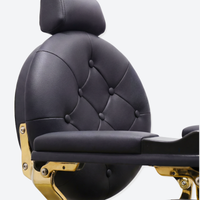 Royal Barber Chair King Gold