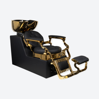 Royal Shampoo Bed Wash Unit Gold
