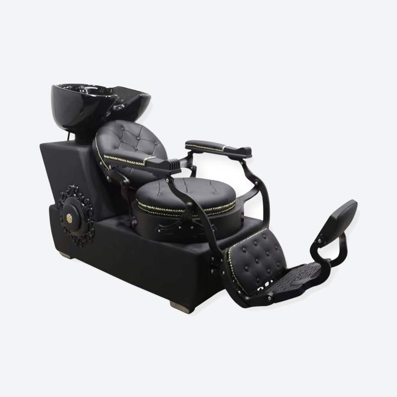 Royal Shampoo Bed Wash Unit King Matte Black