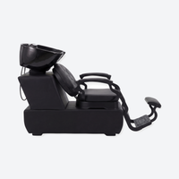 Royal Shampoo Bed Wash Unit Matte Black