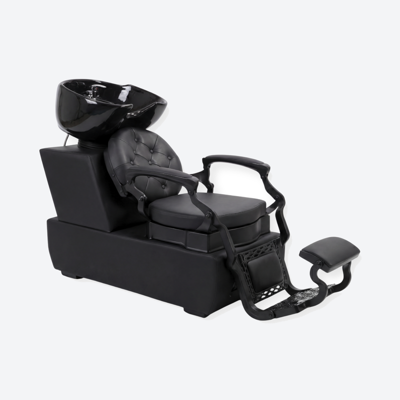 Royal Shampoo Bed Wash Unit Matte Black