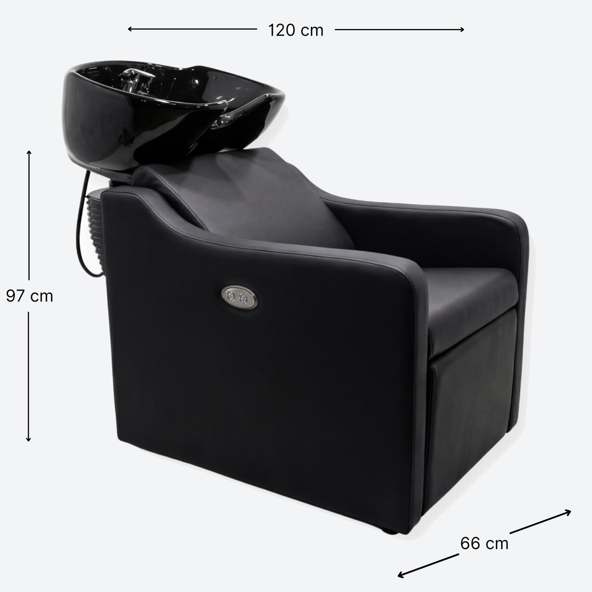 Royal Shampoo Bed Wash Unit With Footrest
