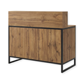 Reception Desk Atelier Black/Wood