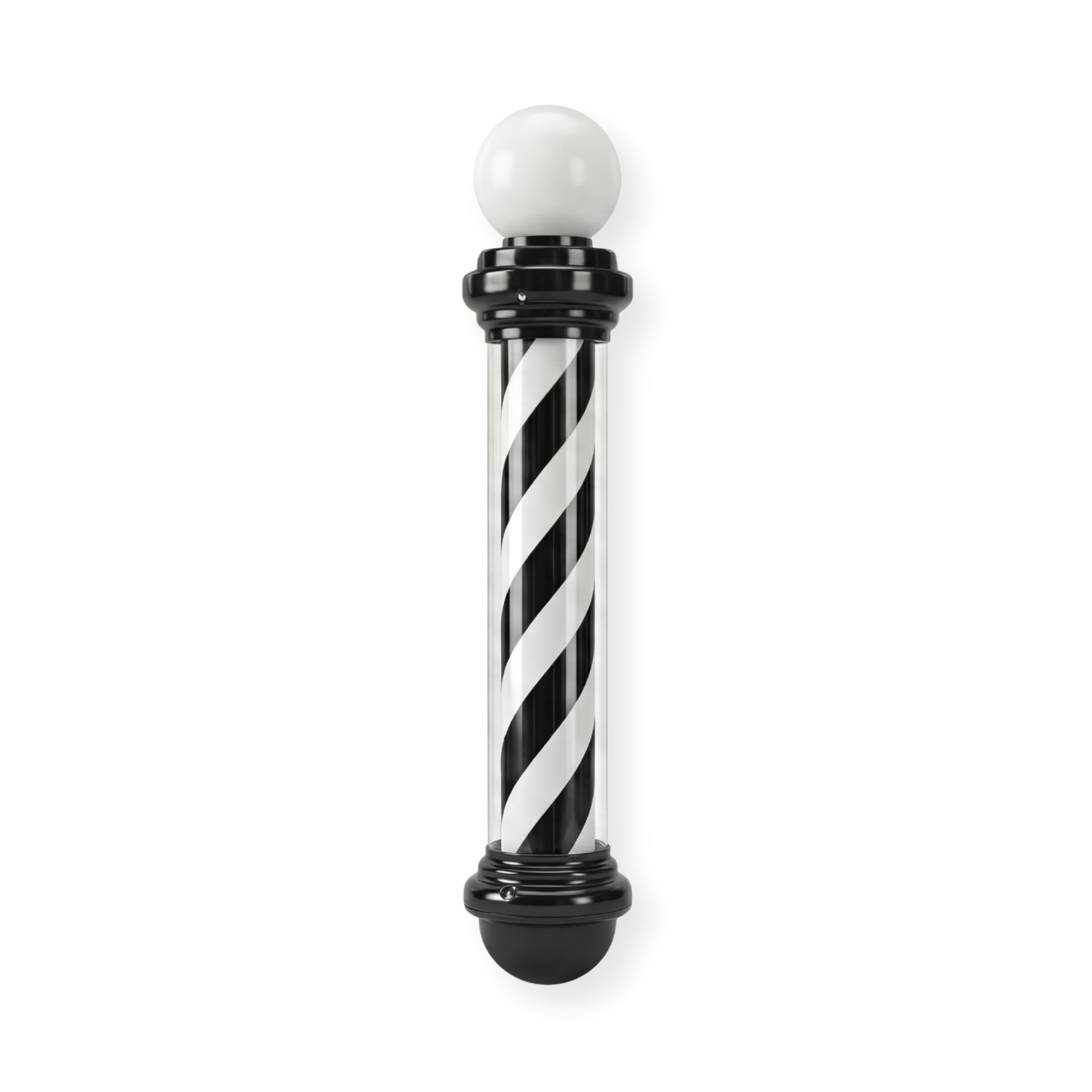 BarberPole Ball Black Vintage Slim