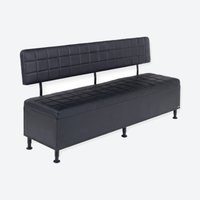 Sofa Wood Black