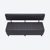 Sofa Wood Black