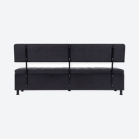 Sofa Wood Black