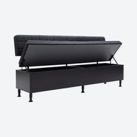 Sofa Wood Black