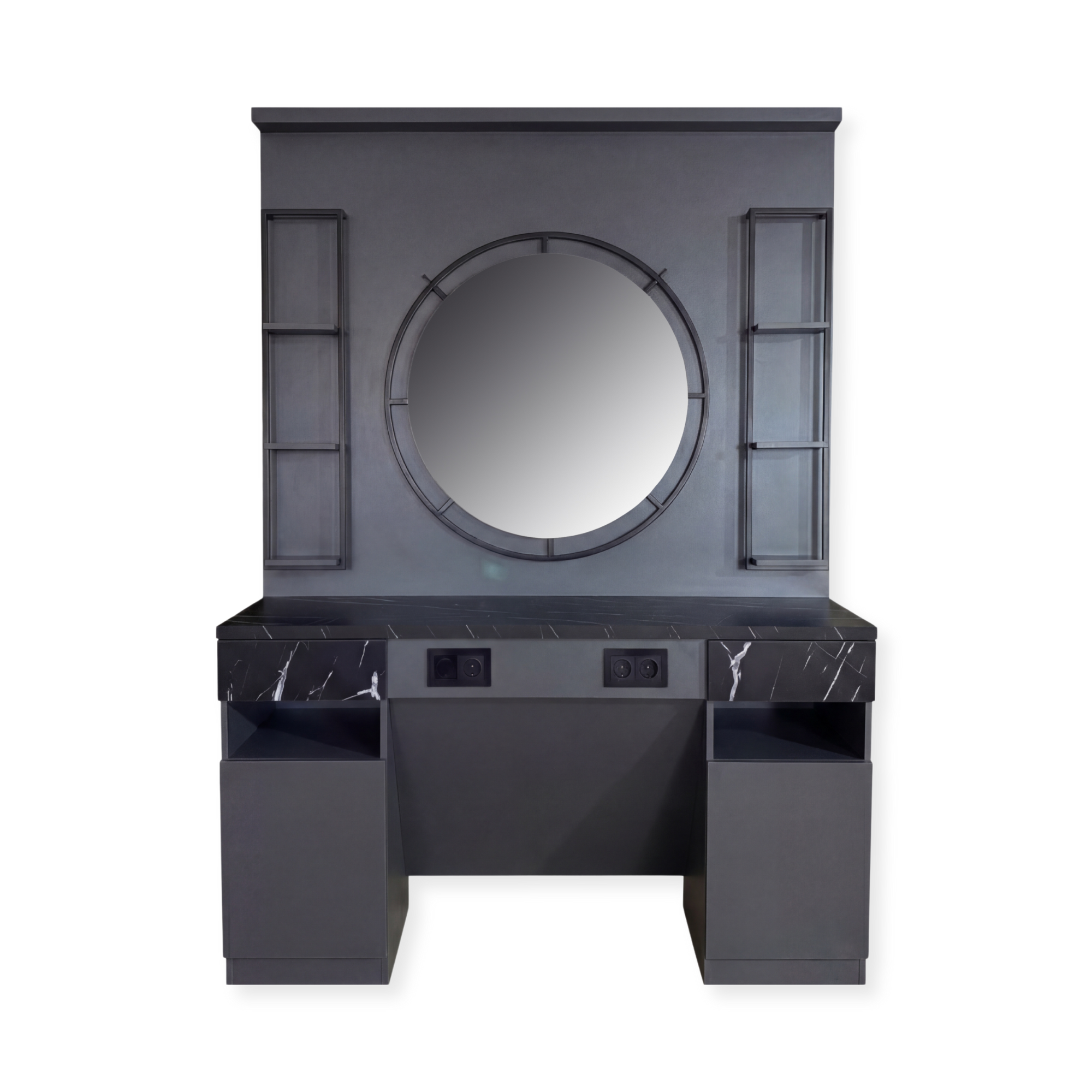 Mirror Station Vintage Grey