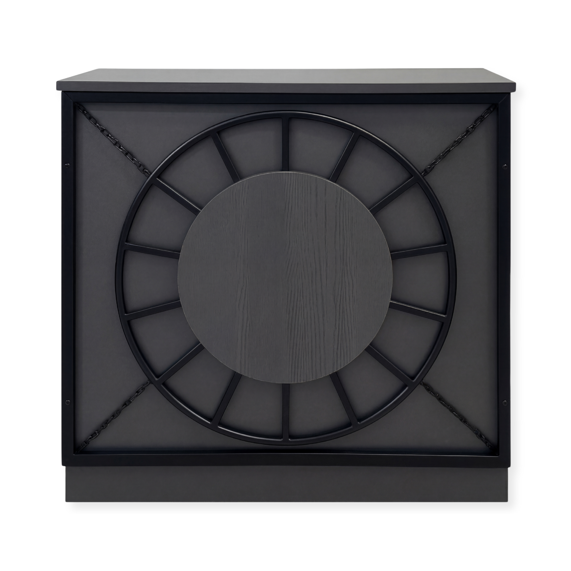 Reception Desk Vintage Grey