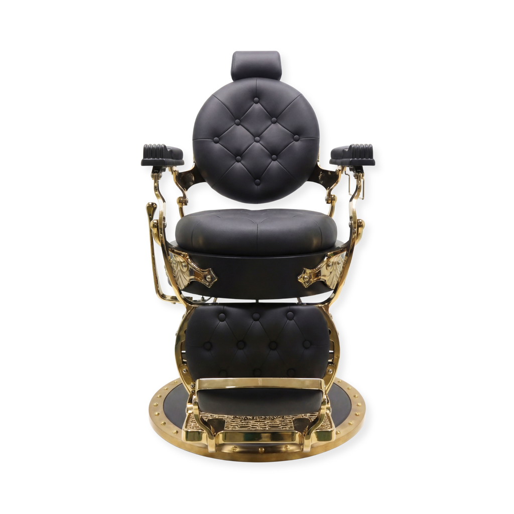 Royal Barber Chair King Gold